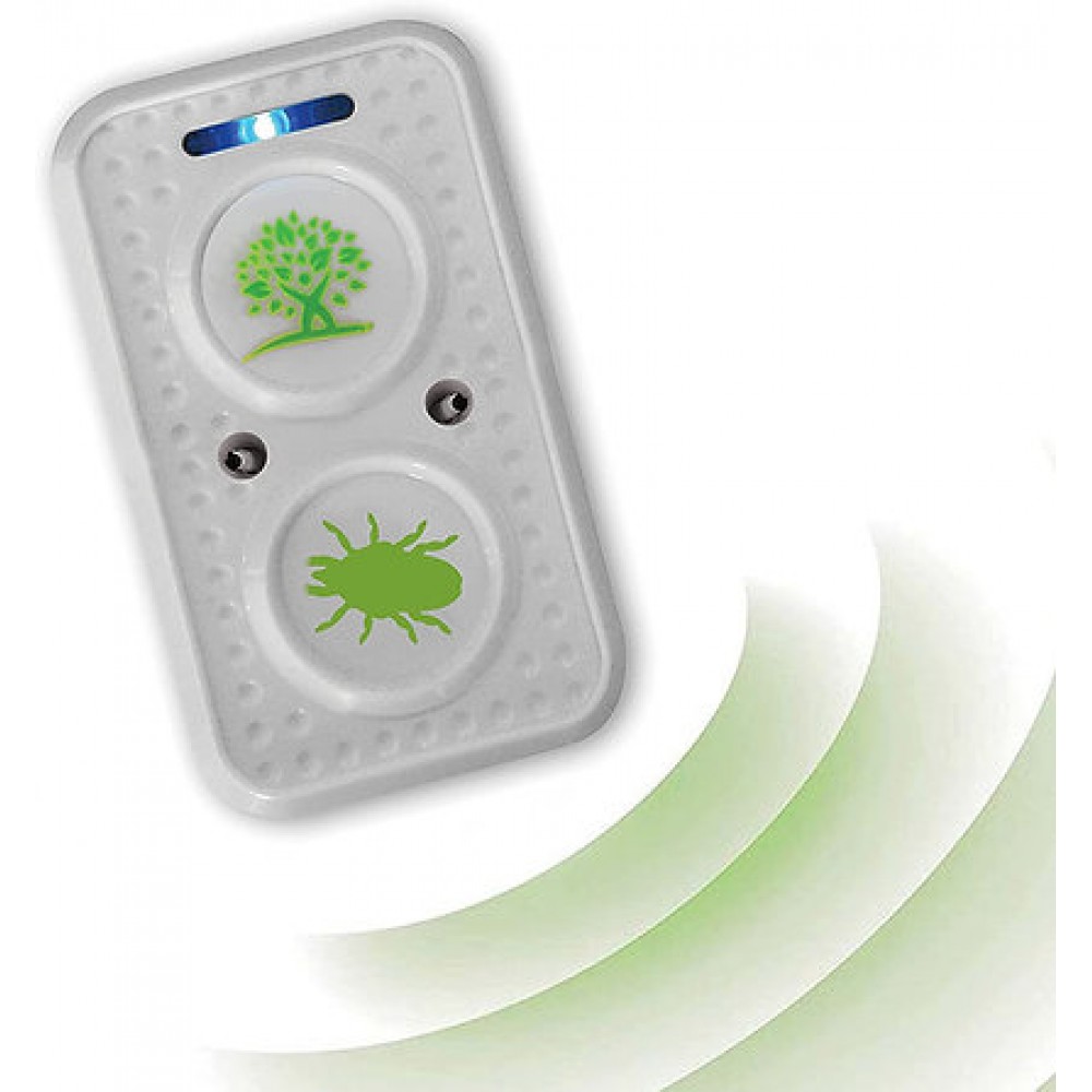 Dispozitiv cu ultrasunte anti acarieni/plosnite cu ionizator, Isotronic 94000, 30mp